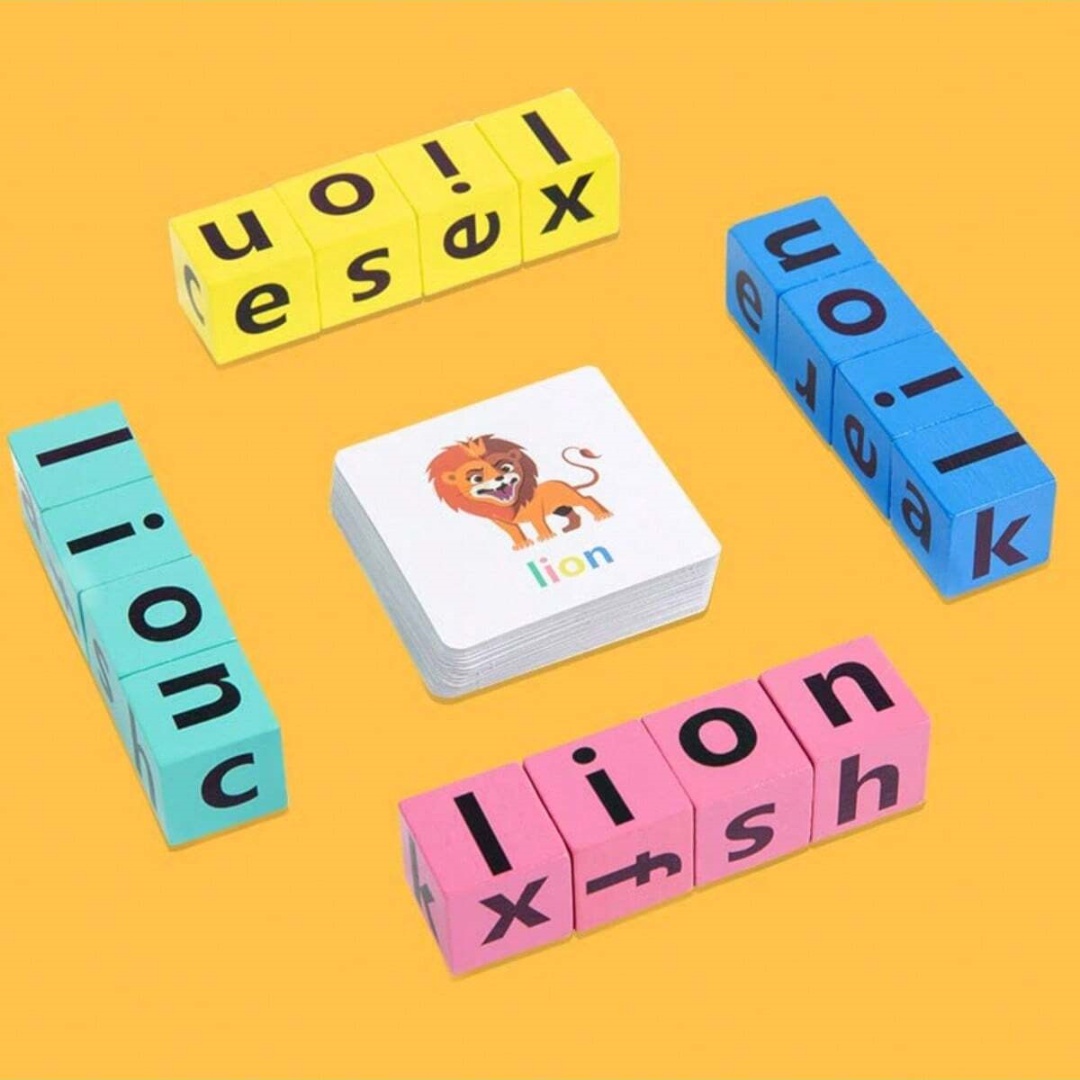 Board Game Name - Juego de mesa de deletreo del