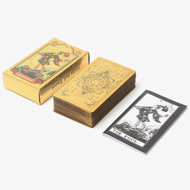 Board Game Dixit - Tarjeta de Tarot de lámina dorada