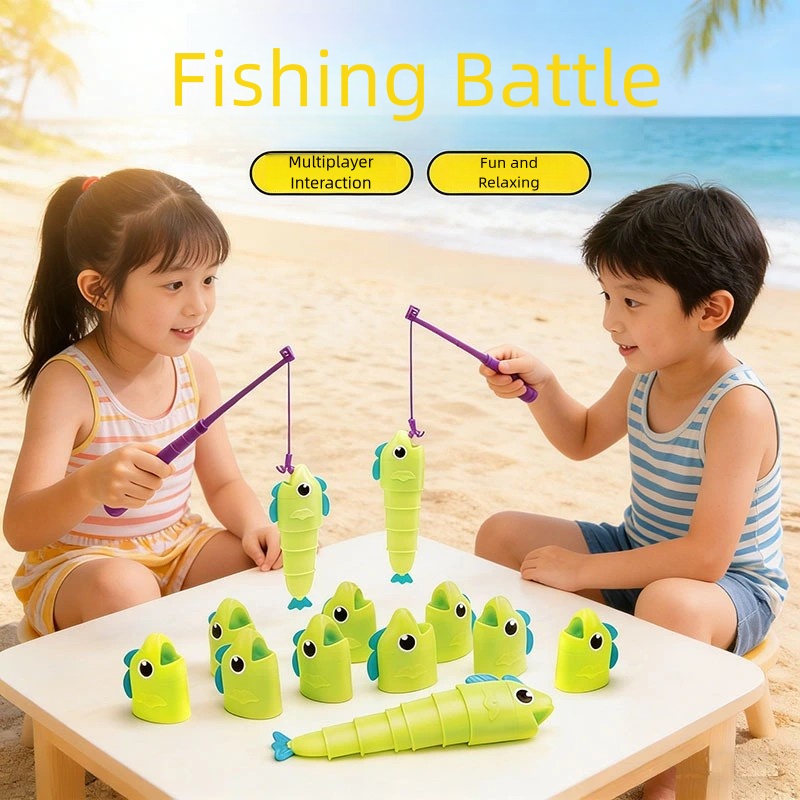 Board Game Nations - Juego de mesa de pesca telescópico