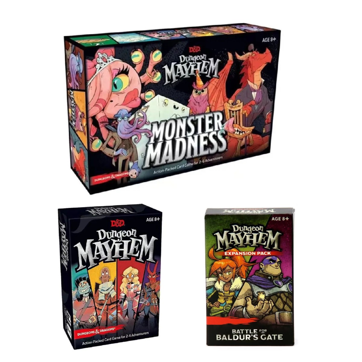Board Game Harmonies - Baldur's Gate Dungeon Mayhem juegos de