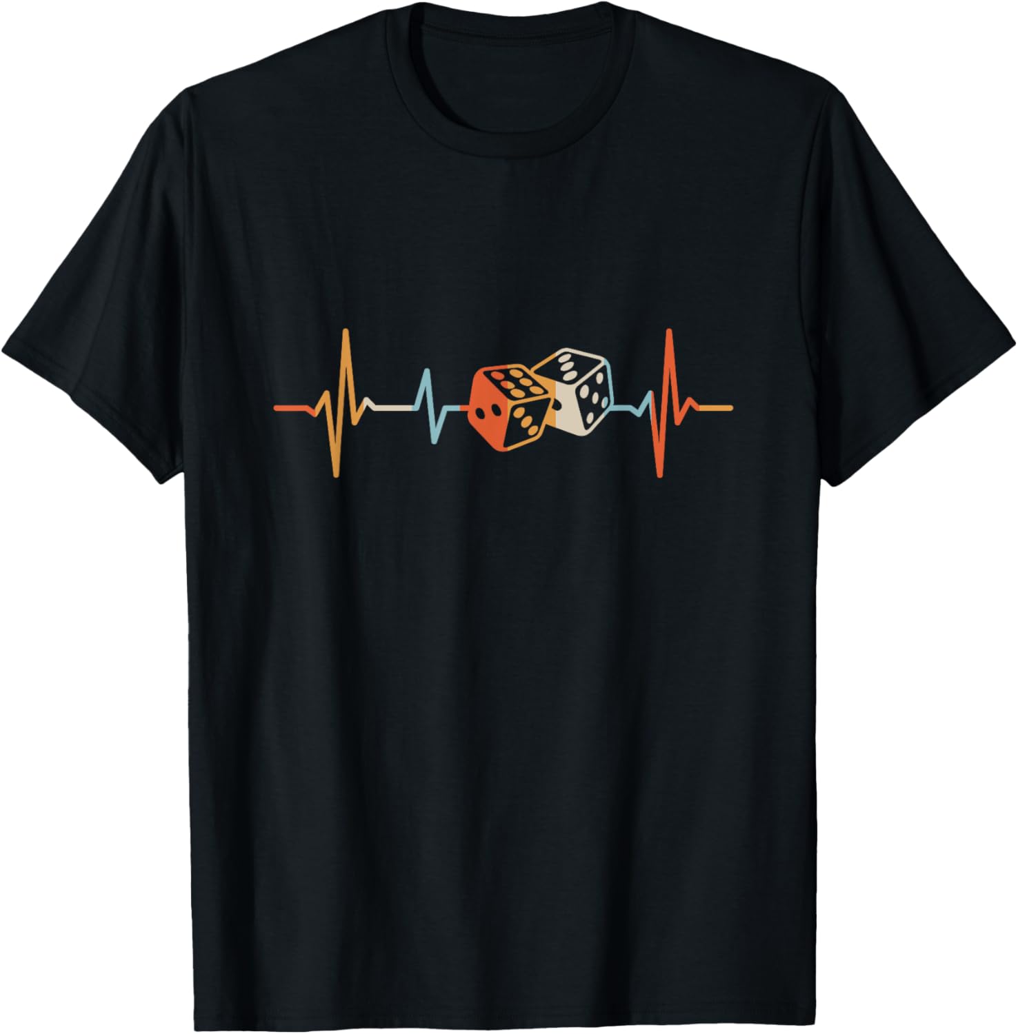 Board Game Vintage - Camiseta de Juego de Mesa Heartbeat