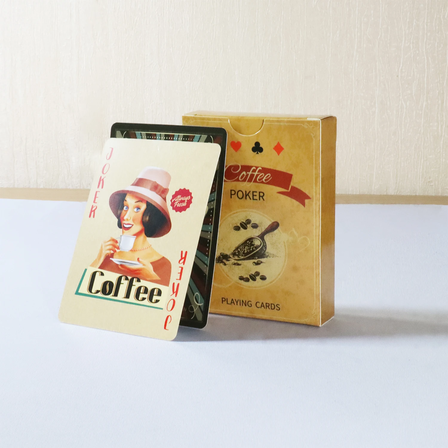 Board Game Vintage - Naipes de papel para café, estilo