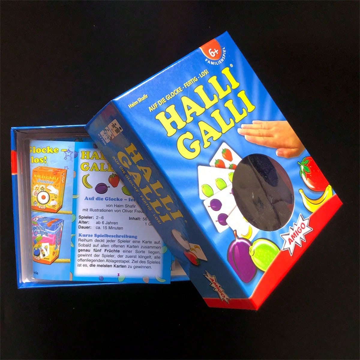 Board Game Name - 1 juego de cartas Halli Galli
