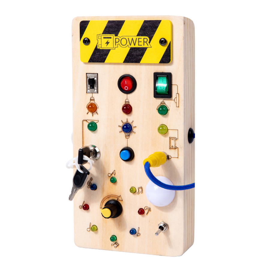 Board Game Enthusiast - Tablero ocupado Montessori, juguetes sensoriales de