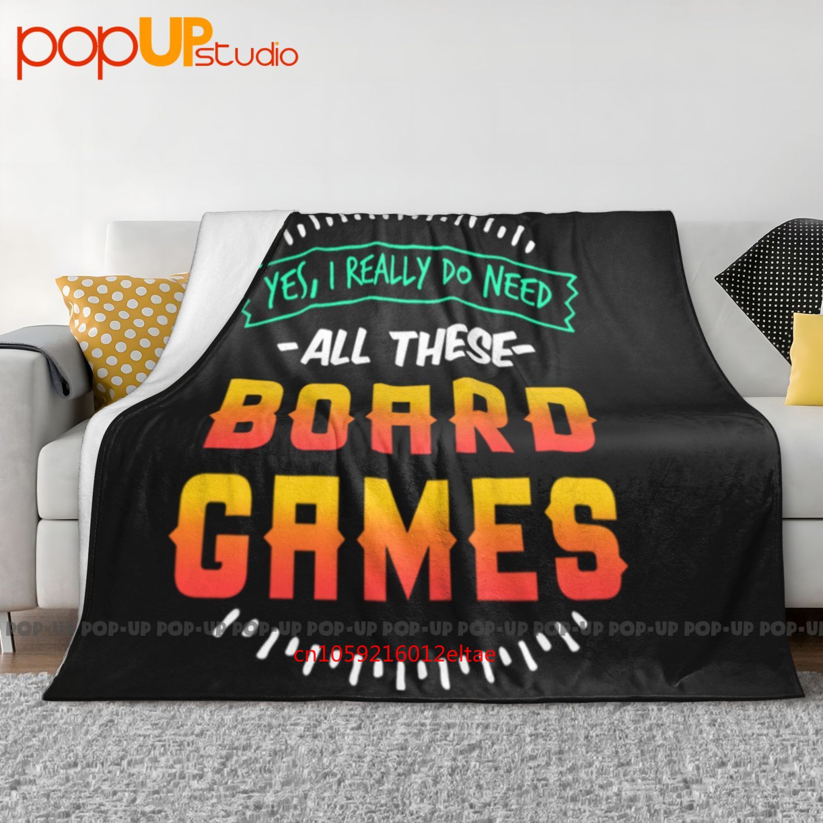 Board Game Quilt - Juego de mesa Manta ultrasuave Colcha