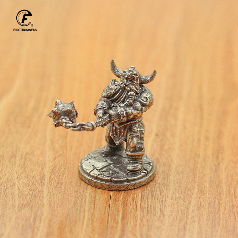 Estatua de guerrero enano en m - Board Game Vintage reseña y precio