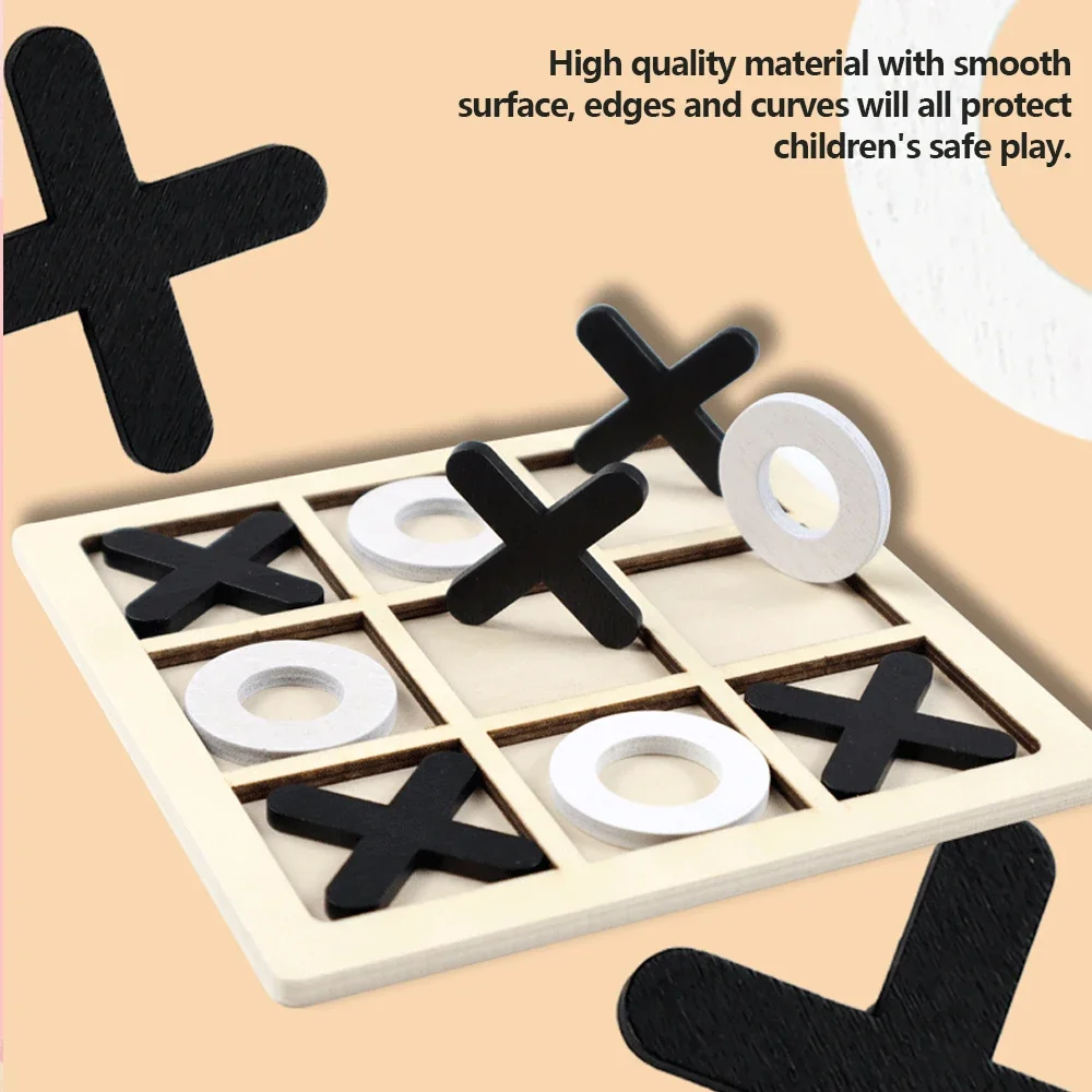 Juego de madera XO Tic Tac Toe - Board Game Enthusiast reseña y precio