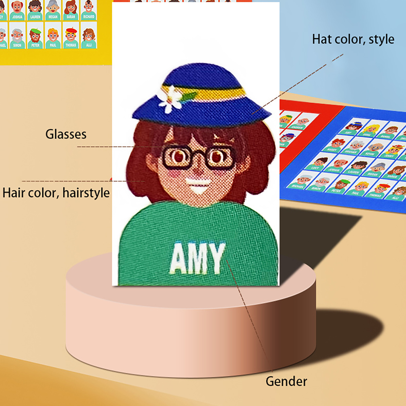 Juego de mesa de adivinación f - Board Game Name reseña y precio