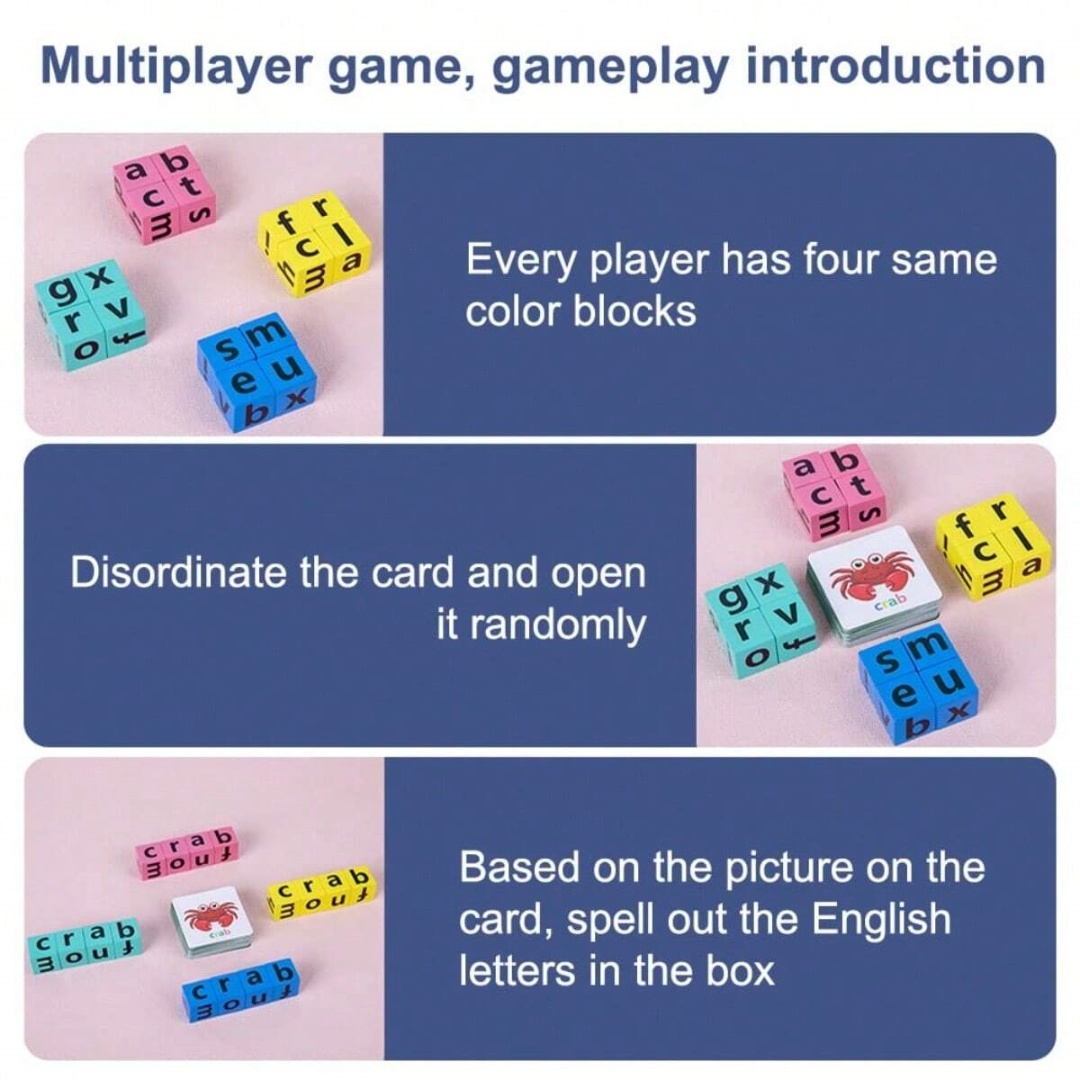 Juego de mesa de deletreo del  - Board Game Name reseña y precio