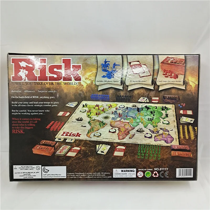 Juego de mesa de estrategia RI - Board Game Risk reseña y precio
