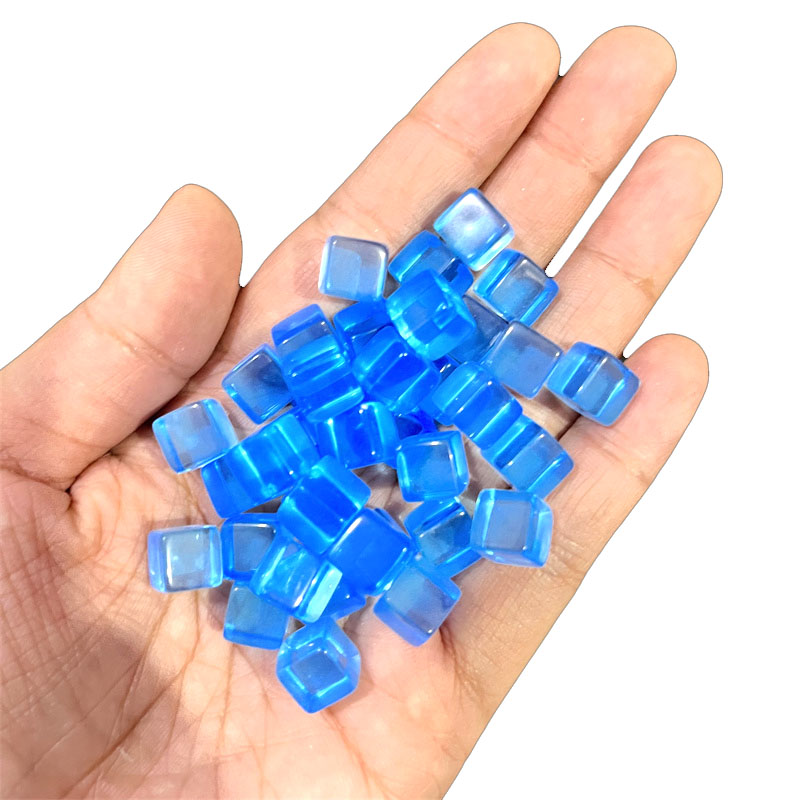 100 unids/set 8mm cubo transpa - Board Game Hegemony reseña y precio