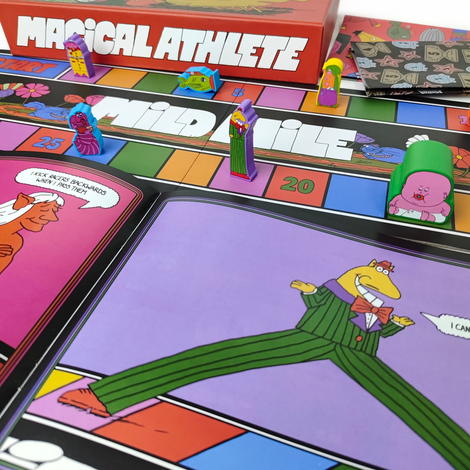 MAGICAL ATHLETE Juego de Carta - Board Game Name reseña y precio