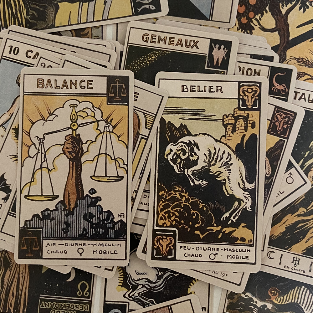 Tarjetas oráculo del zodiaco v - Board Game Vintage reseña y precio