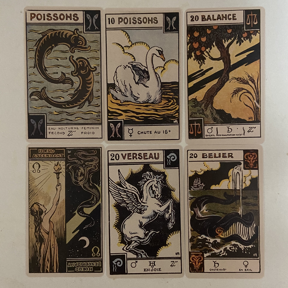 Tarjetas oráculo del zodiaco v - Board Game Vintage reseña y precio