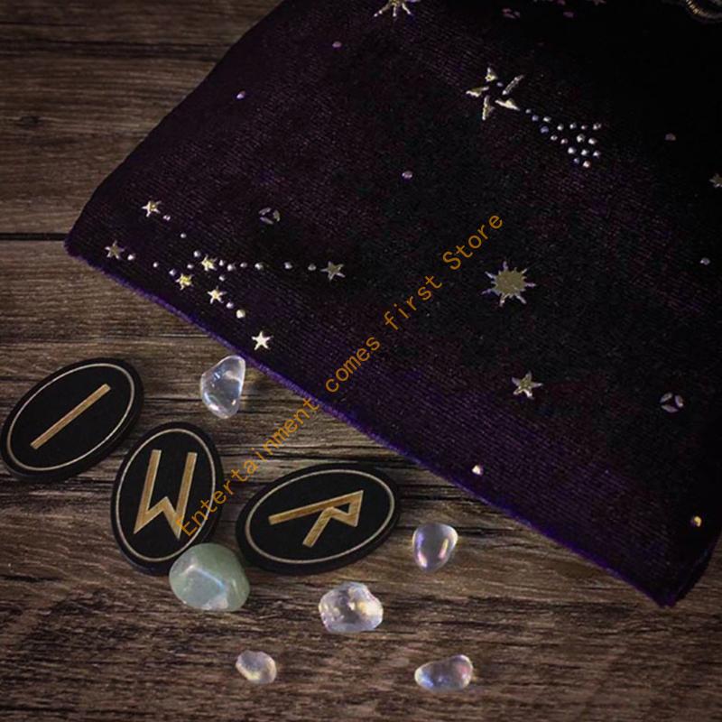 Bolsa runas Tarot franela, bol - Board Game Store reseña y precio