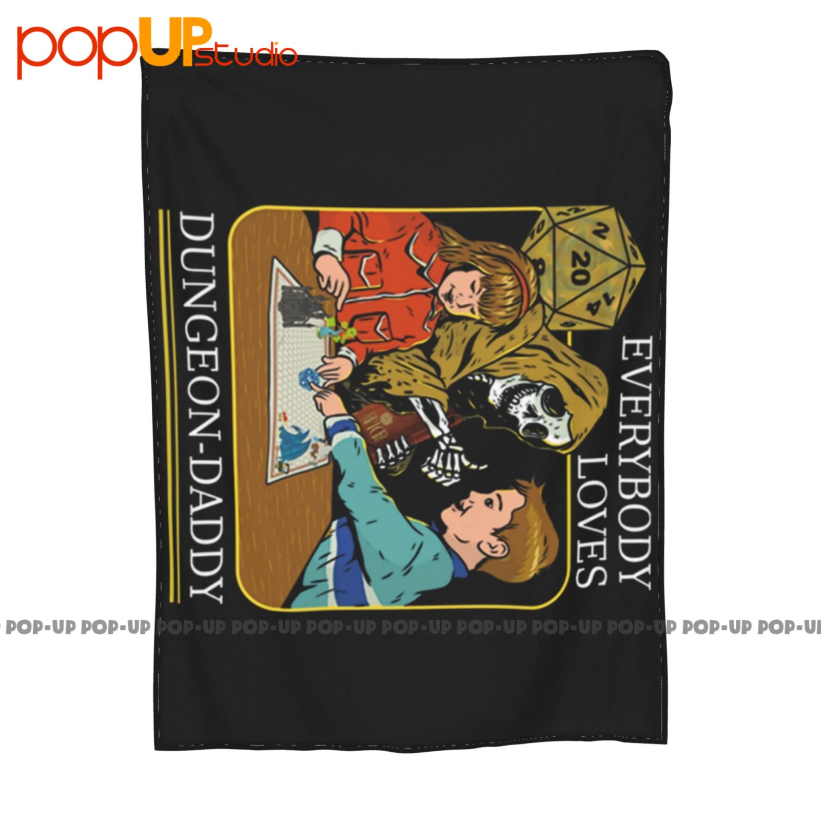 Rpg D20 Dice Dungeon Daddy Fan - Board Game Quilt reseña y precio