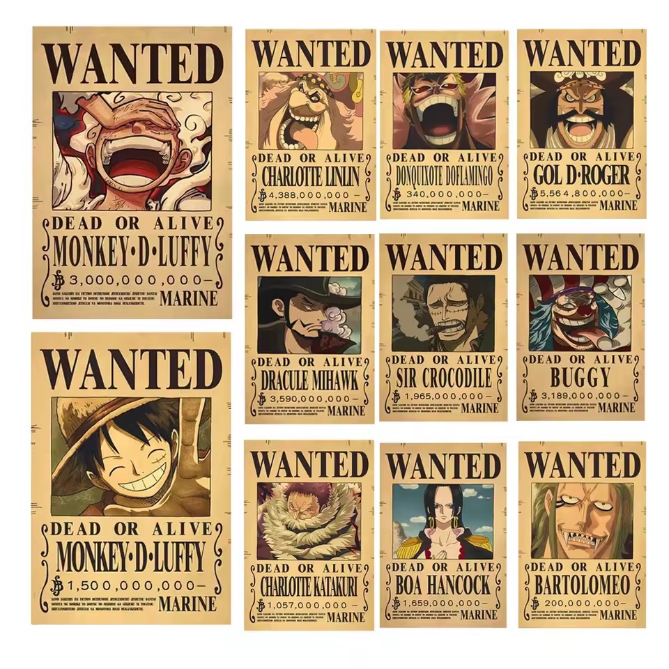Pósteres de Anime One Piece de - Board Game Vintage reseña y precio