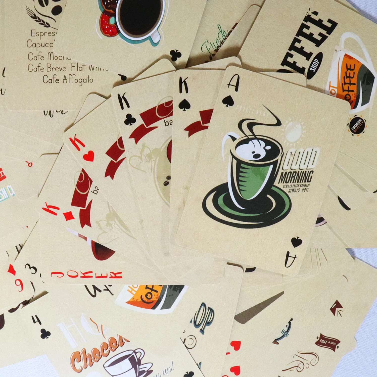 Naipes de papel para café, est - Board Game Vintage reseña y precio