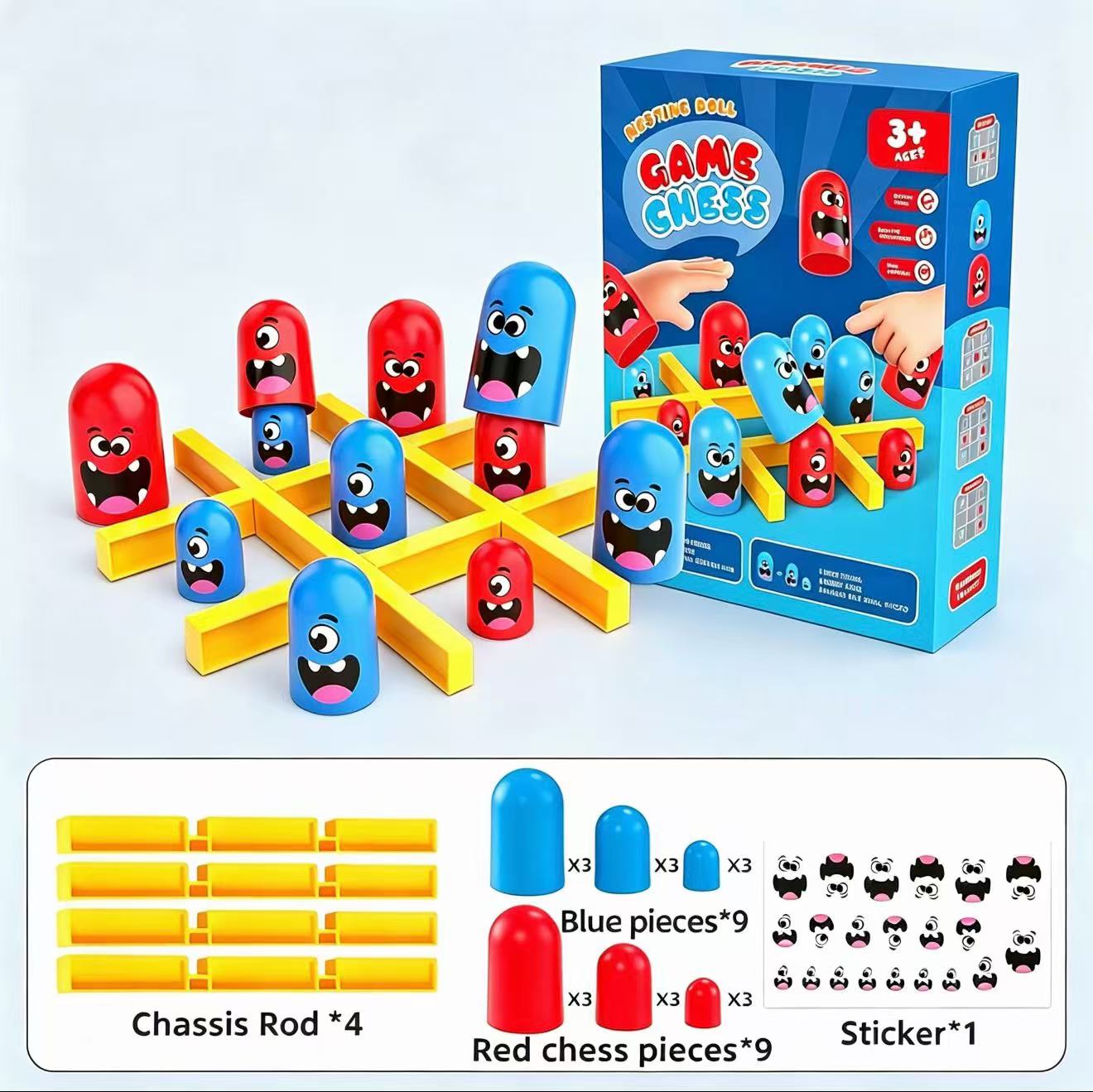 Juego de Mesa Tic-Tac-Toe Eat- - Board Game Enthusiast reseña y precio