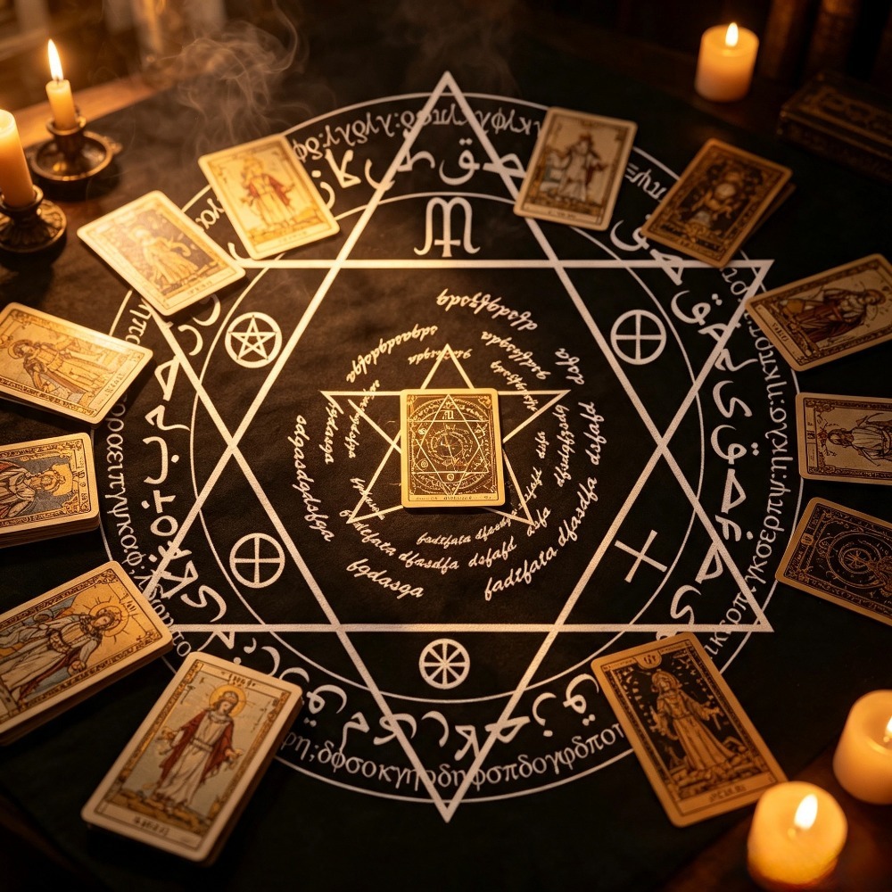 Mantel cuadrado para tarot de  - Board Game Vintage reseña y precio